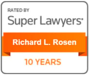 Rated by Super Lawyers - Richard L. Rosen | 10 Years